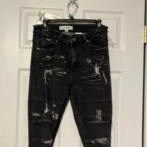 Men's Fashion Nova black jeans